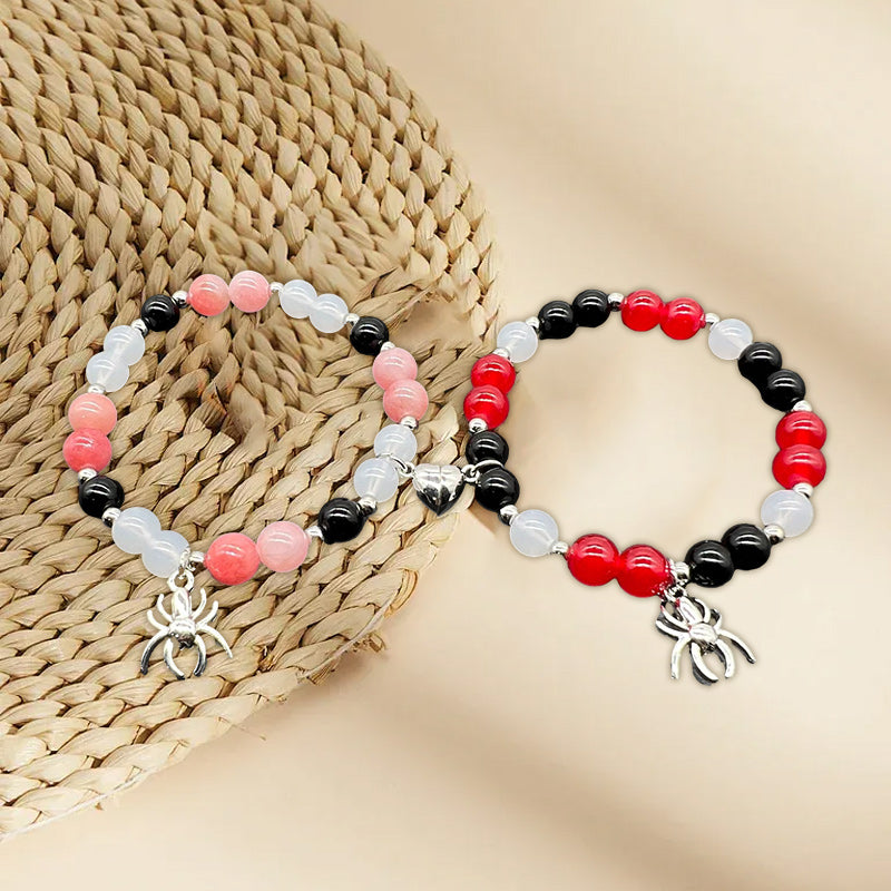 Magnetarmband mit Perlen