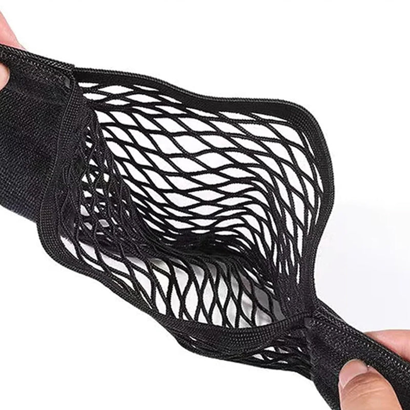 Plastposeopbevaringsnet (med klæbende tape)