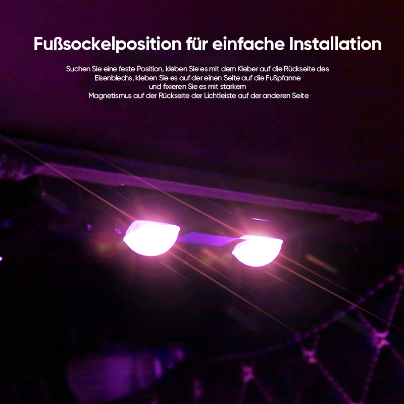 LED-Umgebungslicht zum kabellosen Laden