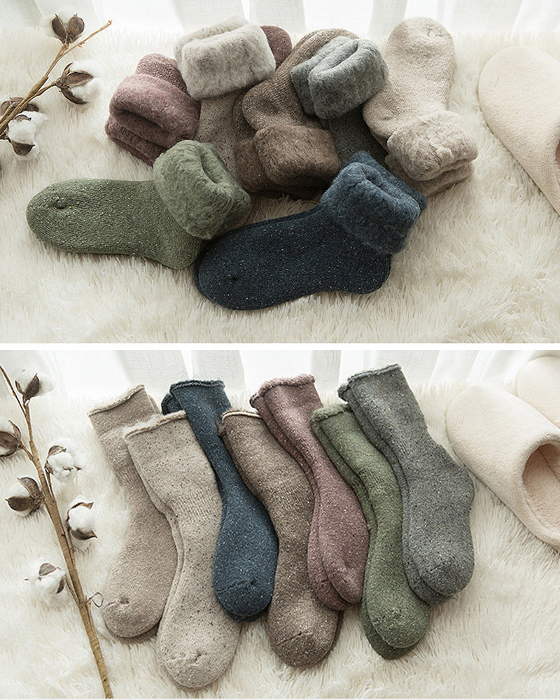 Warme und kuschelige Winterschlafsocken für Frauen