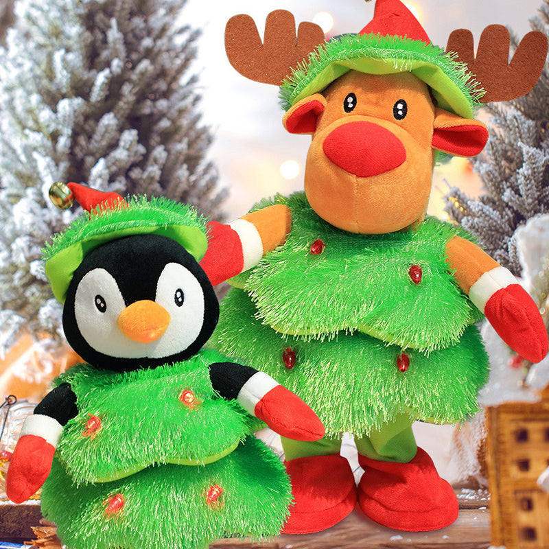 Singendes, aufnehmendes und tanzendes Weihnachtsspielzeug