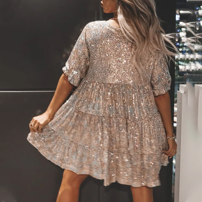 Niedliches Paillettenkleid