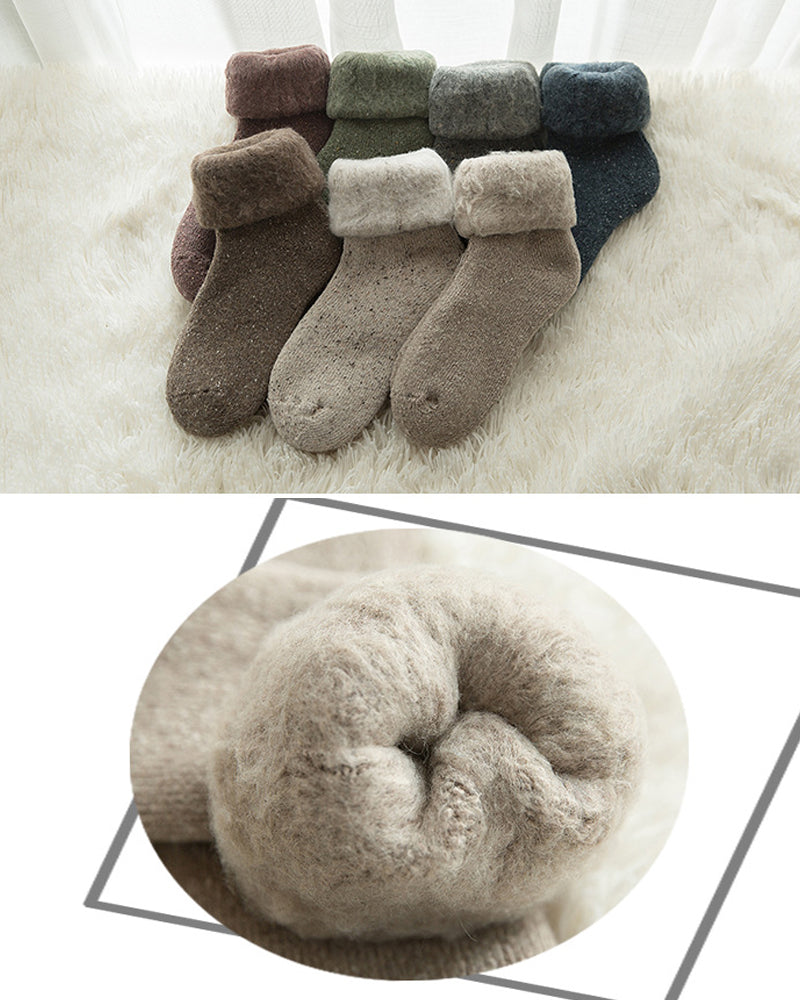 Warme und kuschelige Winterschlafsocken für Frauen