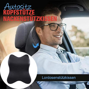Autositz-Kopfstützen-Nackenstützenkissen
