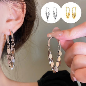 Pailletten Quaste Ohrringe