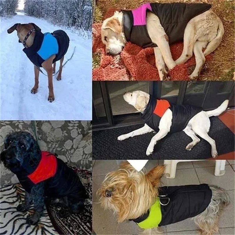 Hund Winter Warme Kleidung Zipper Hundeweste