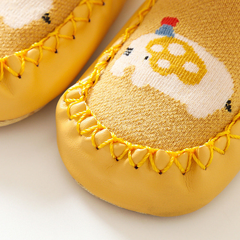Tierische Kinderboden-Socken