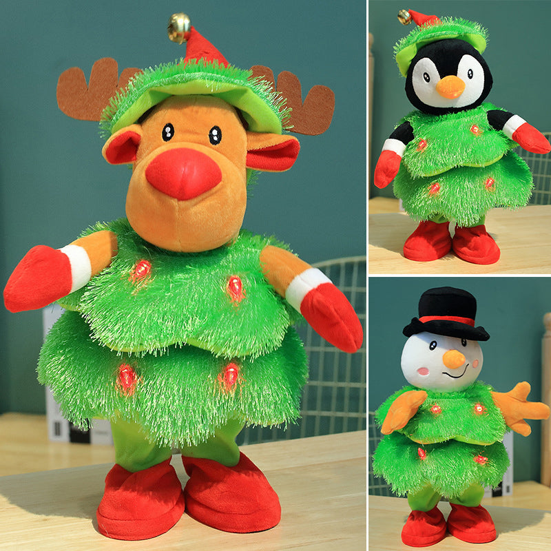 Singendes, aufnehmendes und tanzendes Weihnachtsspielzeug