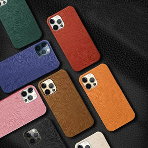 Premium-Ledertasche für das iPhone