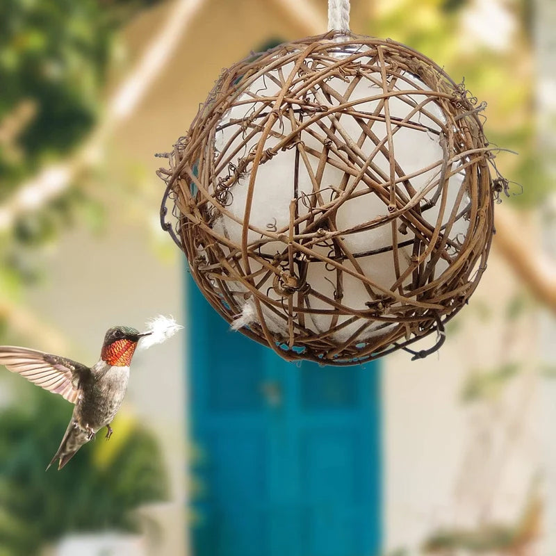 Handgefertigte Materialien für Vogelhäuschen und Vogelhäuschen