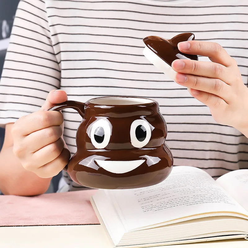 Frecher Streich Poop Keramik Becher