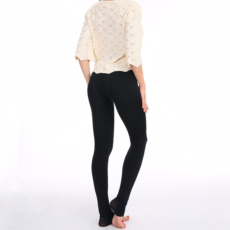 Komfort-Leggings aus Perlensamt