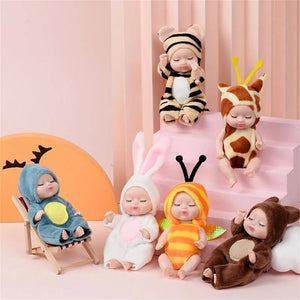Schöne Mini-Schlafpuppe
