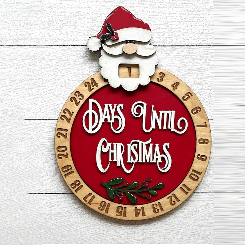 Weihnachts-Countdown-Ornamente