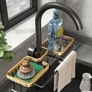 Rostfreier Space-Aluminium-Wasserhahn-Rack