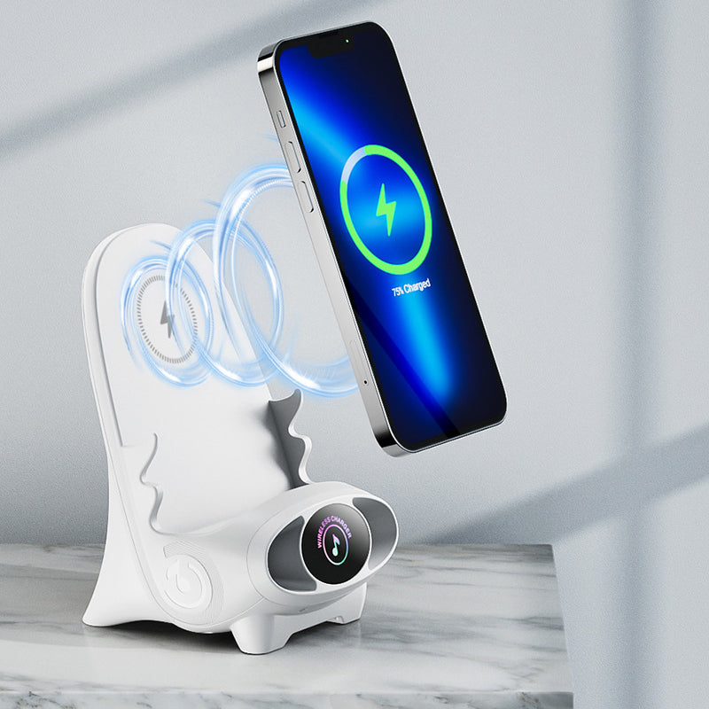 Ministol Trådløs Hurtigoplader Multifunktionel Telefonholder