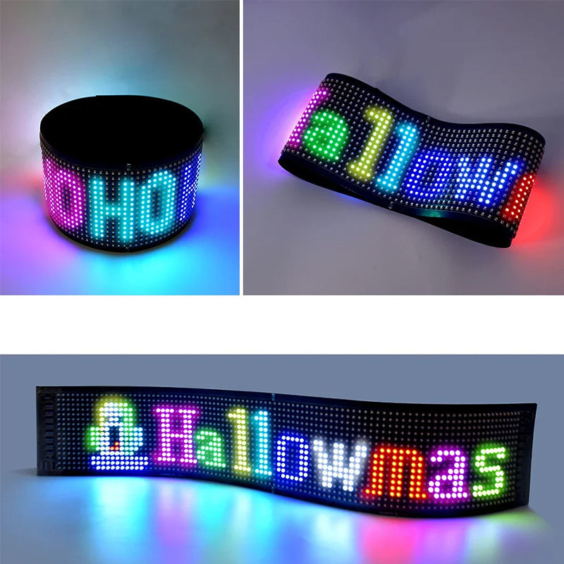 Ultradünner, flexibler Bluetooth-LED-Bildschirm