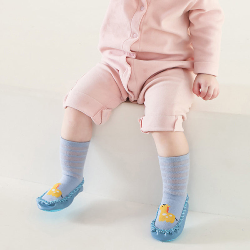 Tierische Kinderboden-Socken