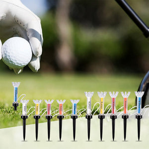 Golf Tee mit magnetischem Kunststoff 360 Grad Bounce（5Stk/Beutel）