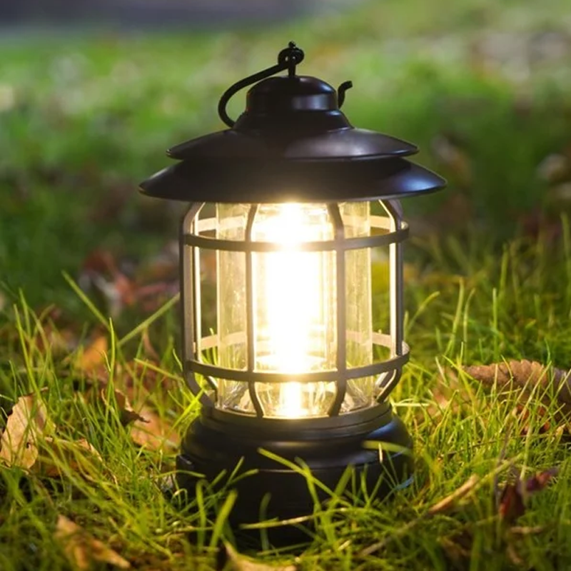Klugeule Tragbare Retro Camping Lampe