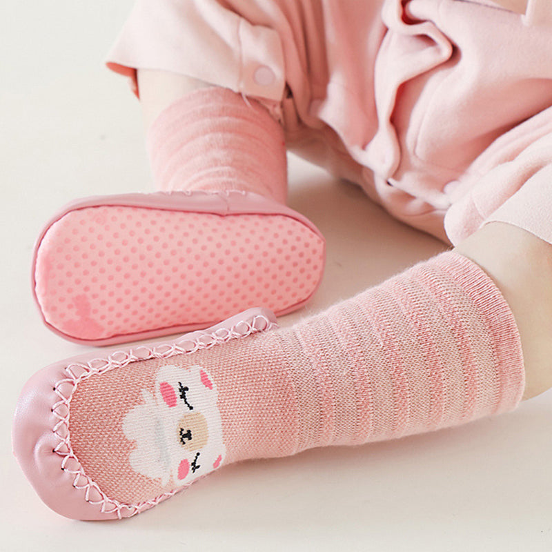 Tierische Kinderboden-Socken