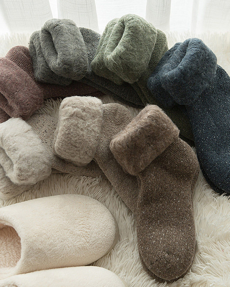 Warme und kuschelige Winterschlafsocken für Frauen