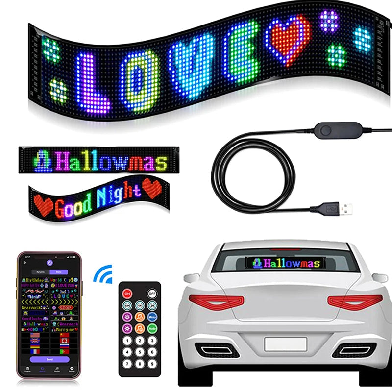 Ultradünner, flexibler Bluetooth-LED-Bildschirm
