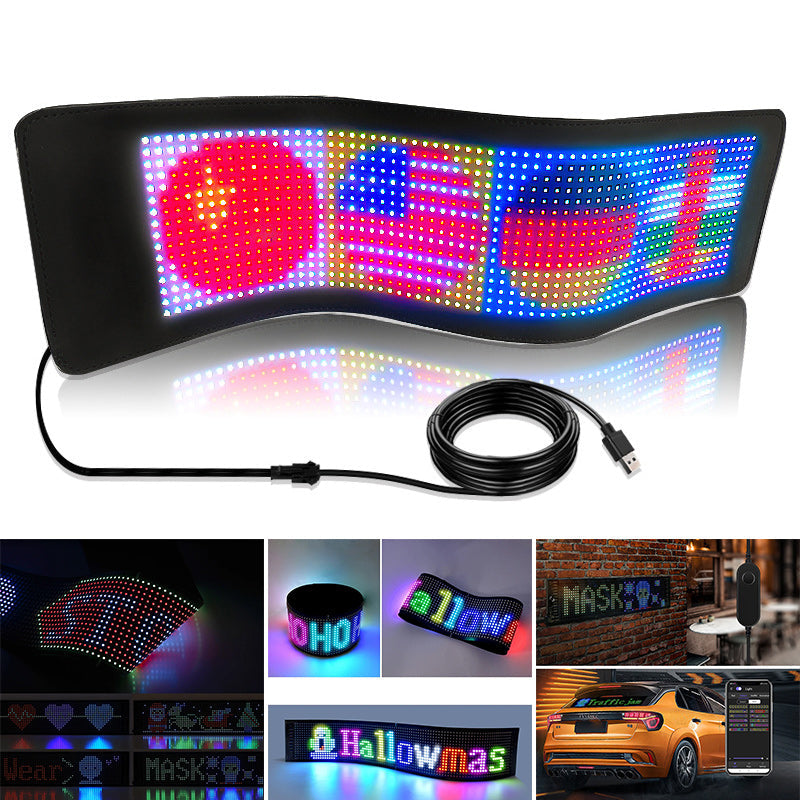 Ultradünner, flexibler Bluetooth-LED-Bildschirm