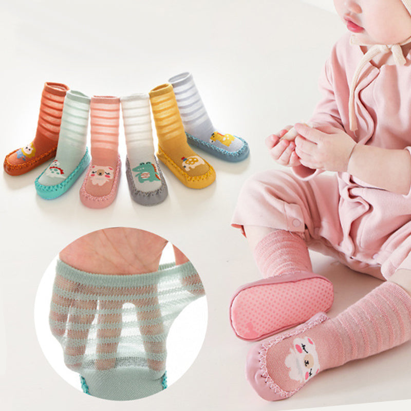 Tierische Kinderboden-Socken