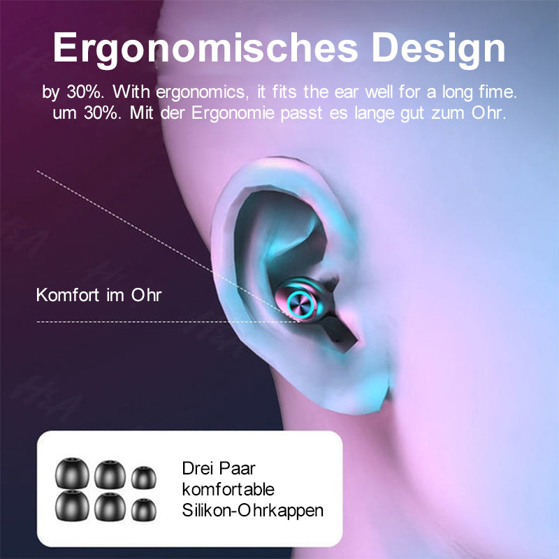 Kabellose Bluetooth-Ohrhörer