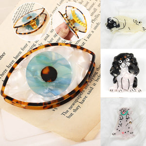 Niedliche Tierhaarklammern