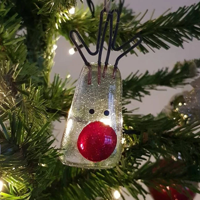 Weihnachtsbaum-Anhänger aus Glas