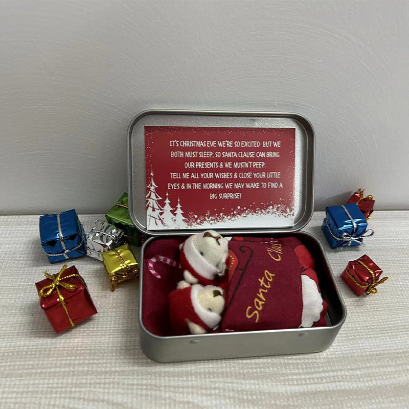 Weihnachts-Plüschbär-Geschenk
