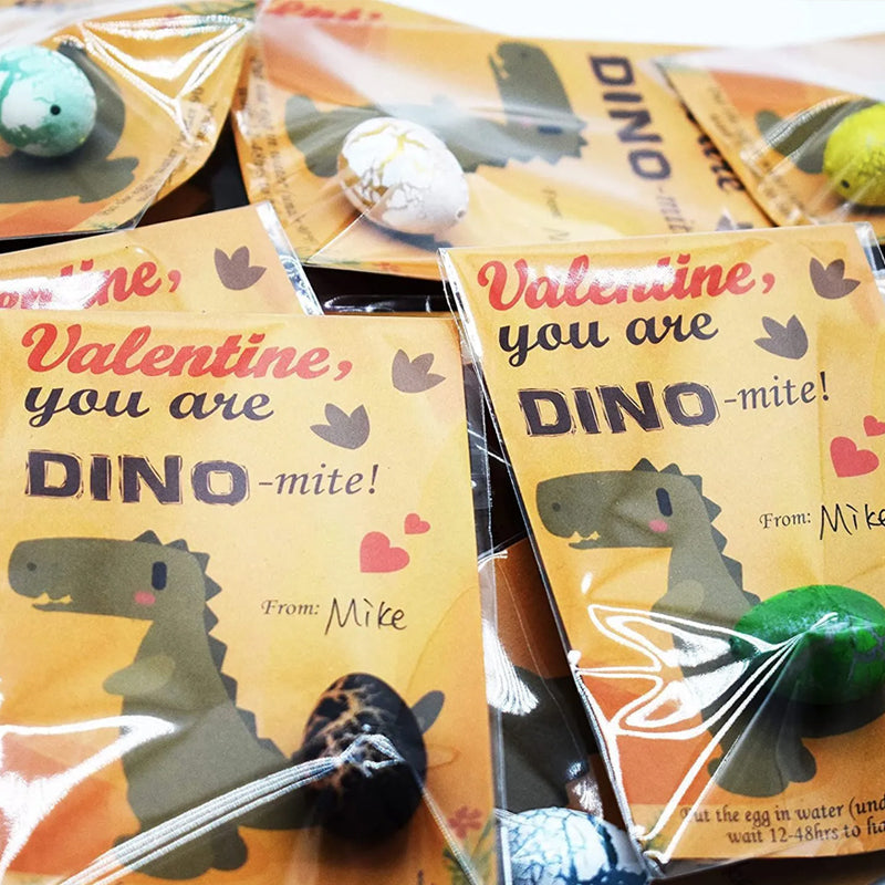 24 Stück Dinosaurier-Ei-Schlupfkarte