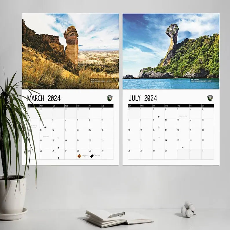 Lustiger Naturkalender 2024
