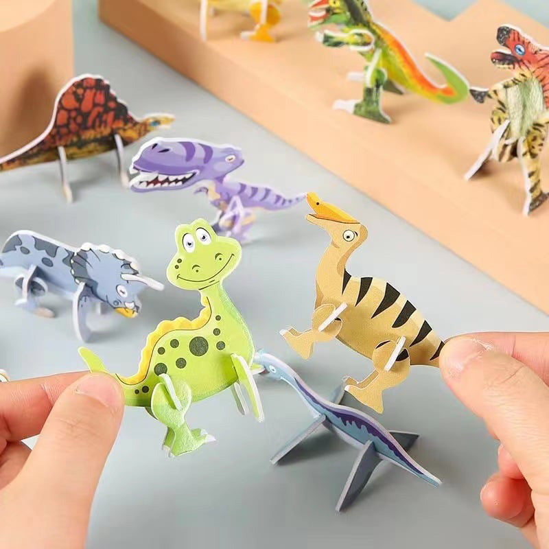 Lernspielzeug für Kinder 3D-Puzzle (10 Stück)