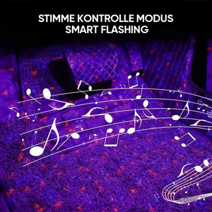 LED-Umgebungslicht zum kabellosen Laden