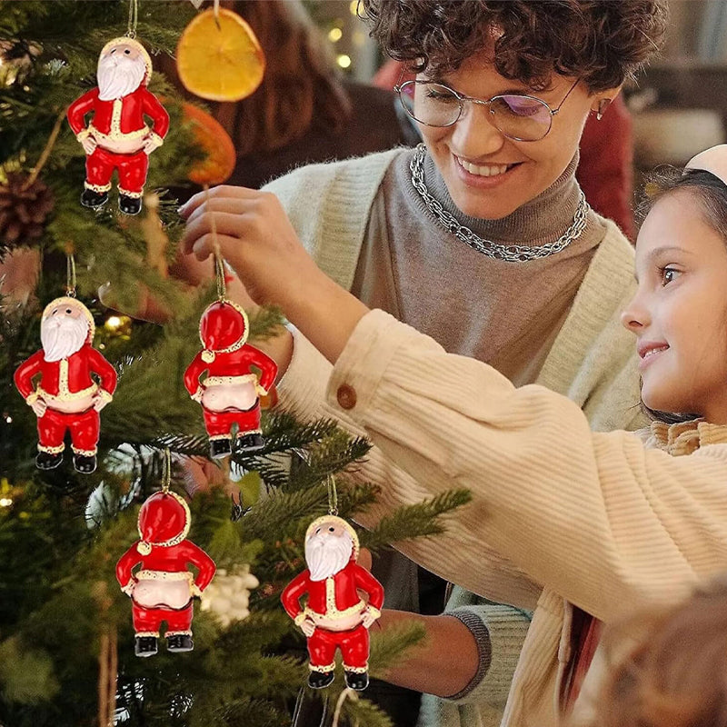 Verspielte Butt Santa Ornamente