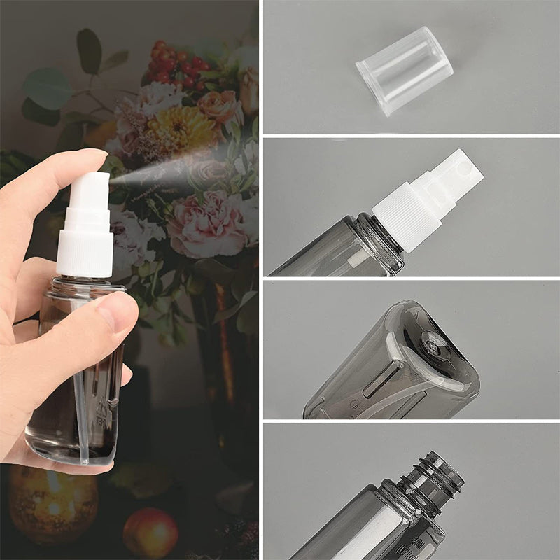 Bærbart rejseflaskesæt med shampoo dispenser