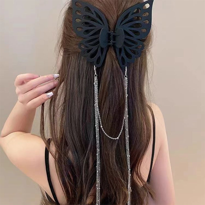 Schmetterling Quaste Große Haarspange