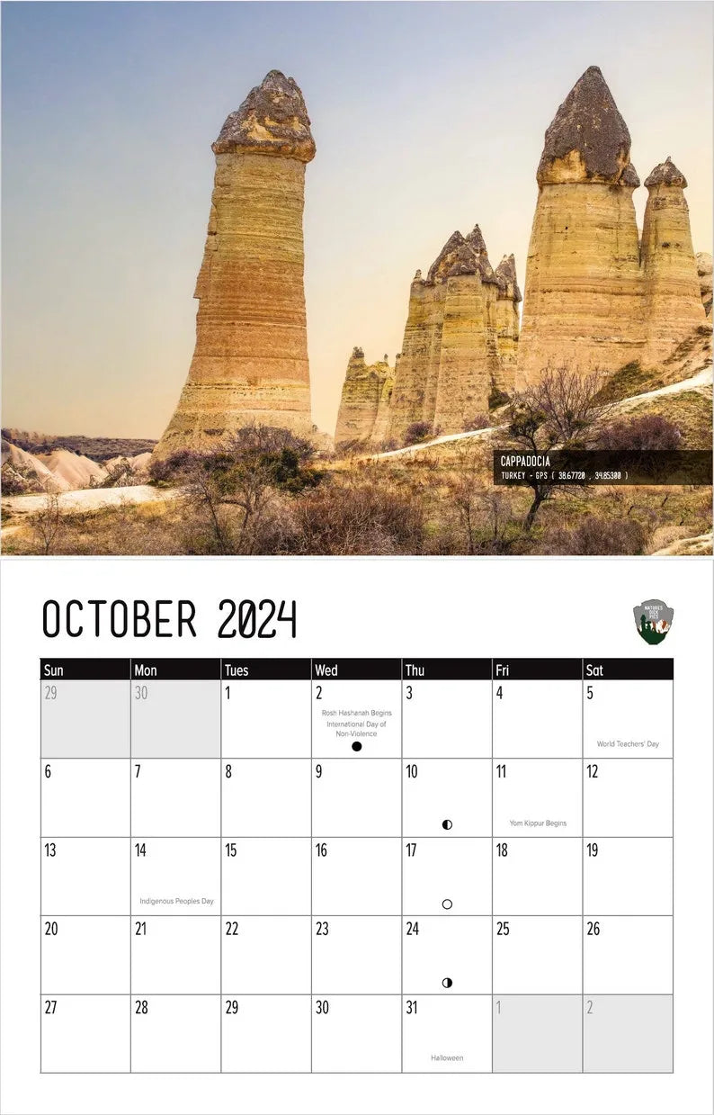 Lustiger Naturkalender 2024