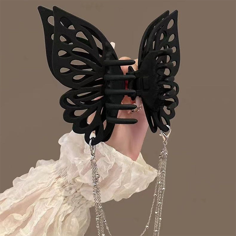 Schmetterling Quaste Große Haarspange