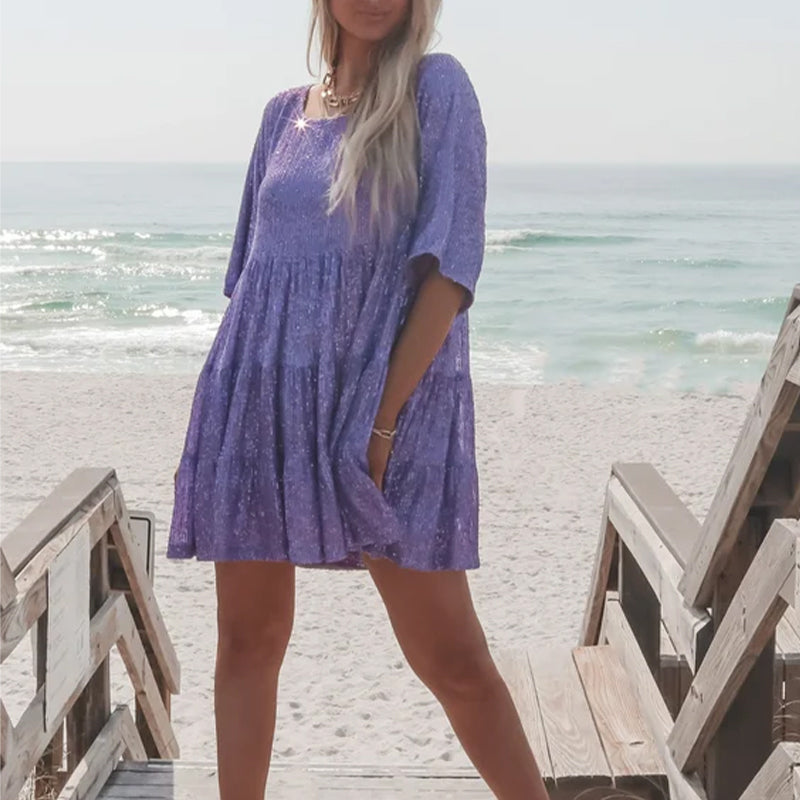 Niedliches Paillettenkleid