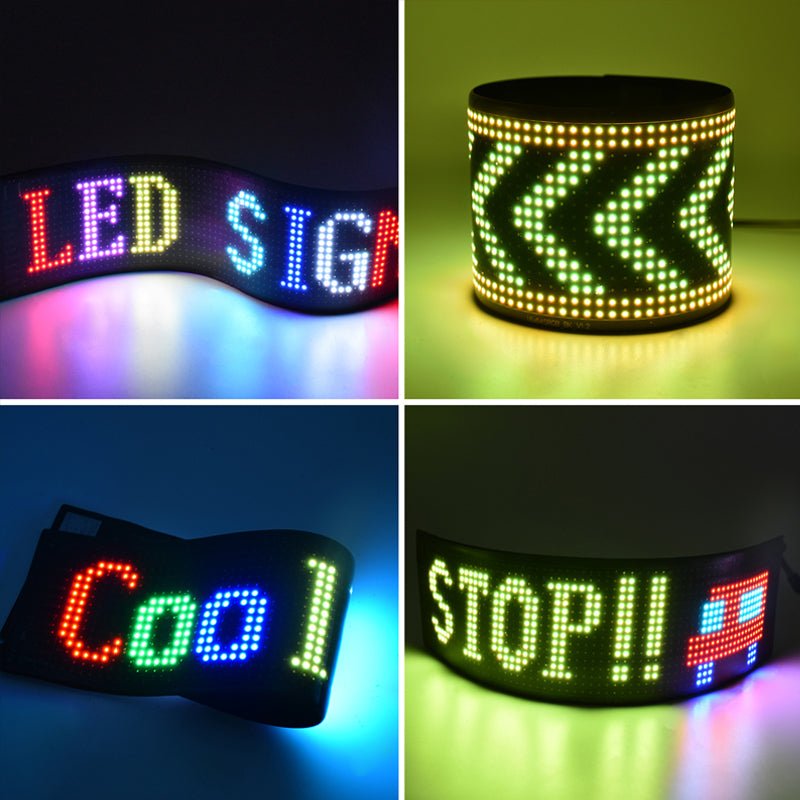 Elastische LED-Anzeige