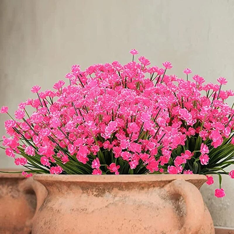 Udendørs kunstige blomster (2 bundter)
