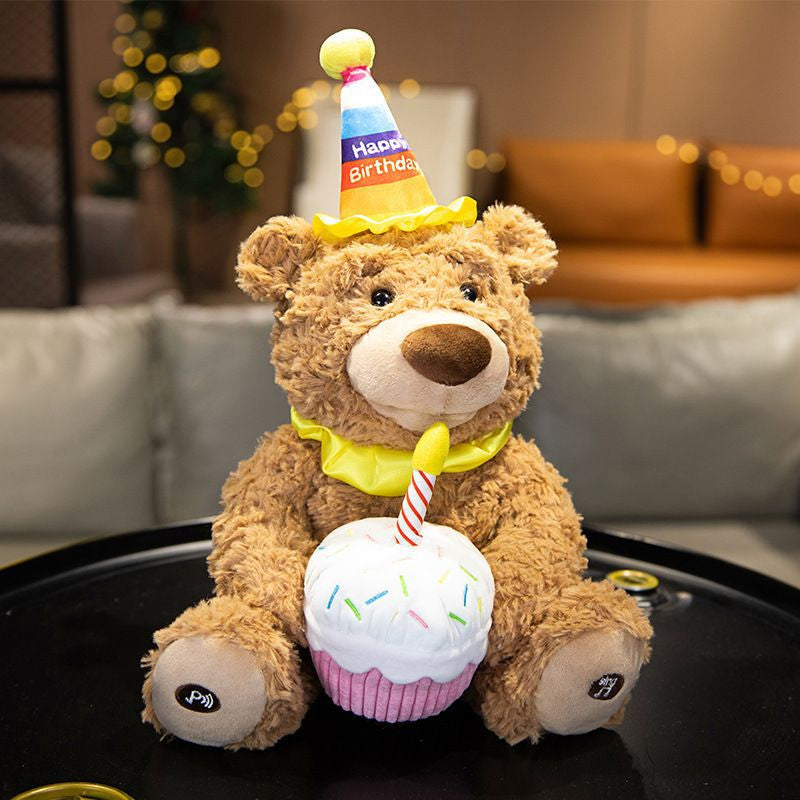 Teddybär singt alles Gute zum Geburtstag
