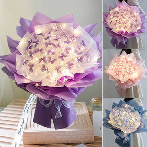 DIY-Schmetterlingsstrauß-Geschenk-Set