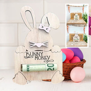 Personalisierter niedlicher Osterhase Geldhalter