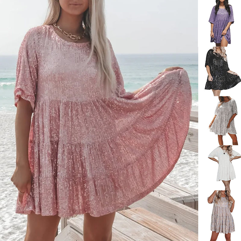 Niedliches Paillettenkleid
