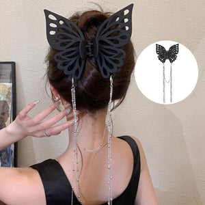 Schmetterling Quaste Große Haarspange